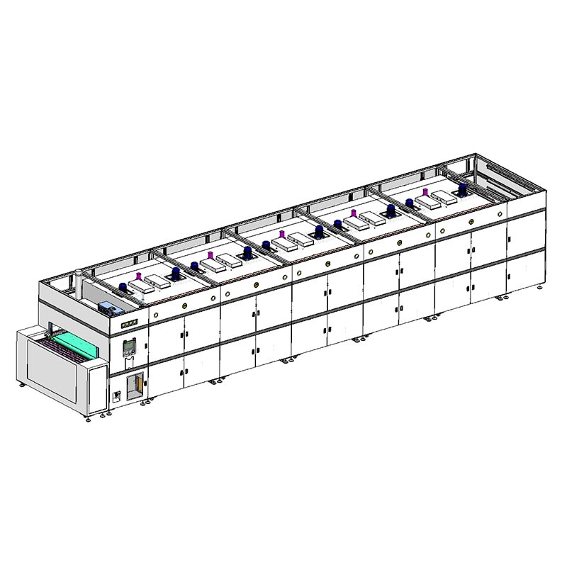 Double-Deck Hot Air lan IR Tunnel Pangeringan Oven